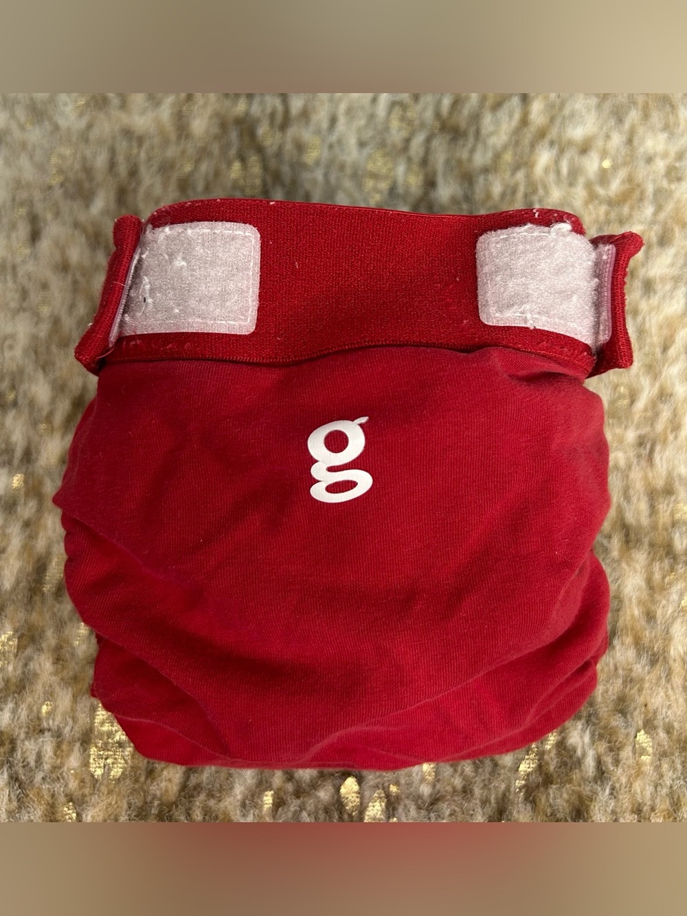 5 for $25🔥GDiapers Red Reusable Cloth Diaper Medium (13-28 lbs.)